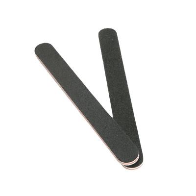 China Wholesale Black Polished Straight Black JX999 Nail Folder Red Heart Sandpaper Nail File Manicure Sanding Bar Sanding Bar for sale