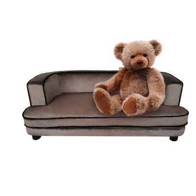 China Laynsino Viable Wholesale Soft Animal Sofa Warm Dog Bed for sale