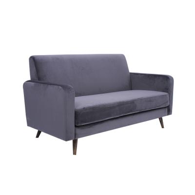 China Eco-friendly Contemporary L Shape Velvet Gray Sofa Set Fabric Modern 3 Seater for sale