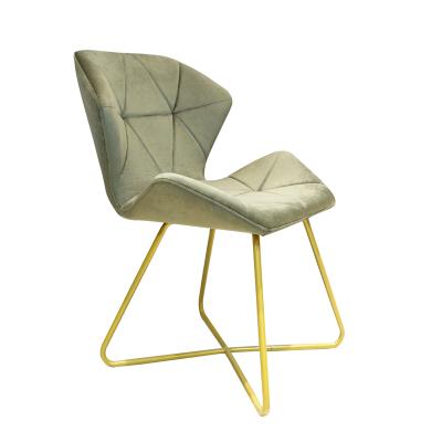 China Wholesale Modern Metallic Nordic Cheap Leisure Gold Hotel Bedroom Extended Luxury Chairs for sale