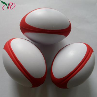 China Promotional Rugby Mini Rugby Ball Toy Basketball Soccer Ball Foam Strain Balls Toy Cheap Custom Promotional Pu for sale