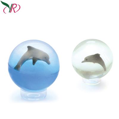 China Promotional Toy Wonderful Modeling 3D Figure Rubber Bouncy Ball For Kids for sale