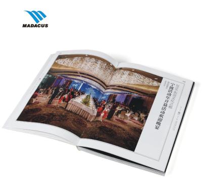 China New design full color gift promotion customized book printing services softcover for sale