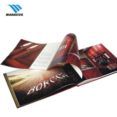 China paper & Cardboard Customized Perfect Binding Booklet Catalog Leaflet Brochure /Magazine Printing for sale