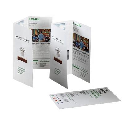 China Bulk Printing Flyer Instruction Manual / Brochure / Display Paper A4 Booklet Printing for sale