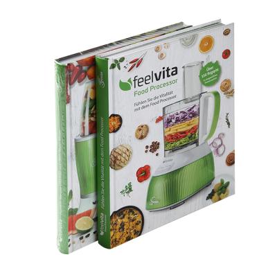 China Reading New Hardcover Book High Quality Cookbook Recipe Book Magazine Printing China for sale