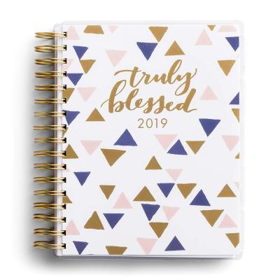 China Printed Personal School Monthly Weekly Daily Planner Notebook Copy with Index Tag Divider for sale