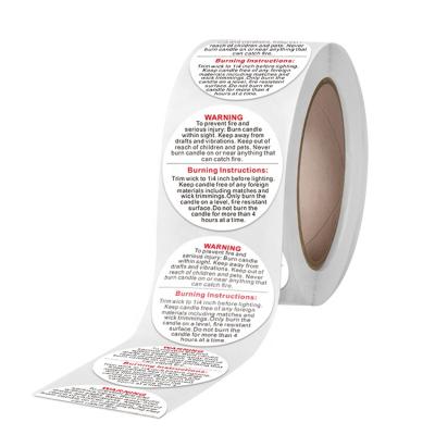 China Scratch Supplier Design Paper Warning Adhesive Sticker - for sale