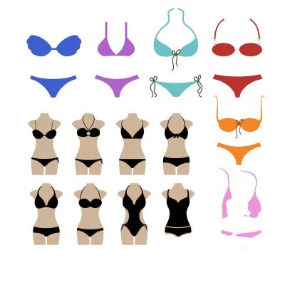 China Fashion Bikini Girl Bikini Swimsuit Manufacturing Company Two-Piece Swimwear Swimwear Sexy Plus Size Beach Wear for sale