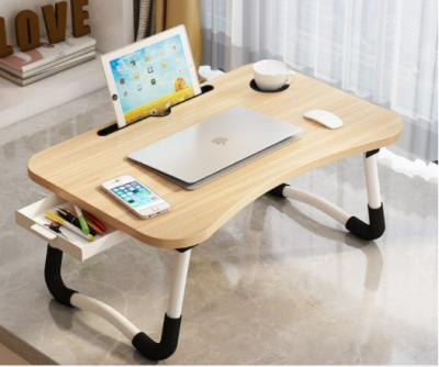 China Portable Foldable Folding Laptop Stand Desk Laptop Table for Breakfast Sofa Floor Bed Home Work Folding Table for sale