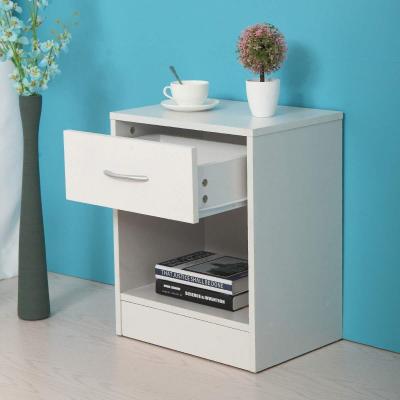 China (Other) nightstands single portable bedside table nightstand 1 drawer factory outlet adjustable bedside table for sale