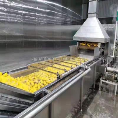 China Environmental Factory Food Processing Equipment Industry Frozen Corn Production Line for sale