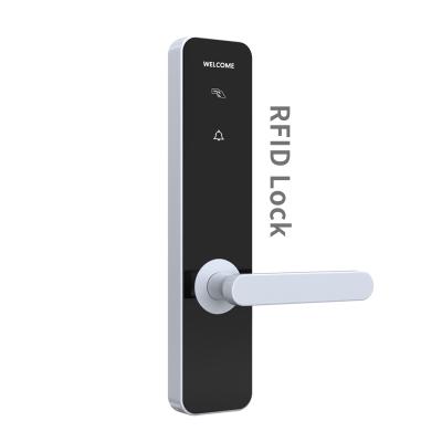 China Hotel Door Lock Zinc Alloy Zinc Alloy Hardware Work With 6068 Mortise Free Software RFID Electric Door Lock For Hotel for sale