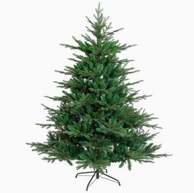 China Christamas Home Decoration Artificial Christmas Tree For Holiday Festival Party Home Decor Hinges Easy Assembly Collapsible Metal Premium Spruce Green for sale