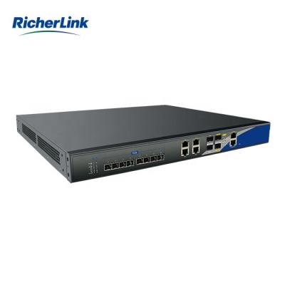 China 1U 8 ports GPON OLT 2*Uplink GE SFP ports and 2* Uplink 10G SFP+ ports FTTH olt mini for sale