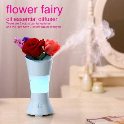 China Flower fairy essential oil diffuser ultrasonic humidifier for household for sale