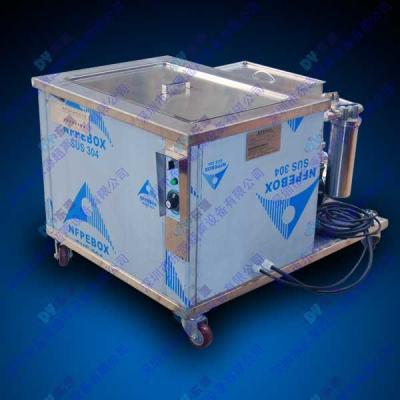 China Industrial ultrasonic cleaner for auto parts DPF engine block carbon cleaning machine with oil filter system for sale