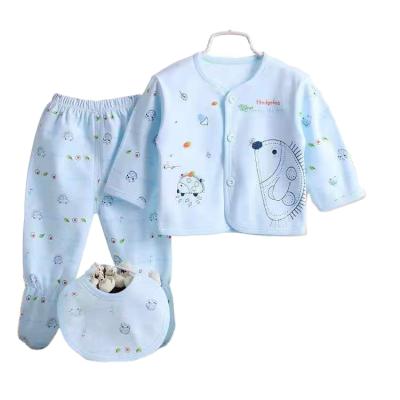 China 100% cotton five piece set cotton for newborns five piece set of baby clothes five piece set of baby underwear for 0-3 months for sale