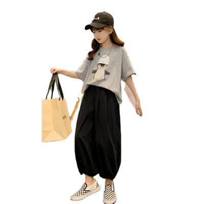 China New Se 2020 Koreansuit womenlength dress cotton two piect summere loose middle fashion skirt QUICK DRY hemp canvas for sale