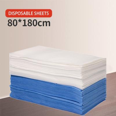 China Folded high quality disposable surgical drape made of porcelain massage drapes for sale