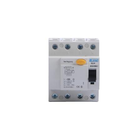 China Elsine ELL Series Residual Current Circuit Breakers 6KA for sale