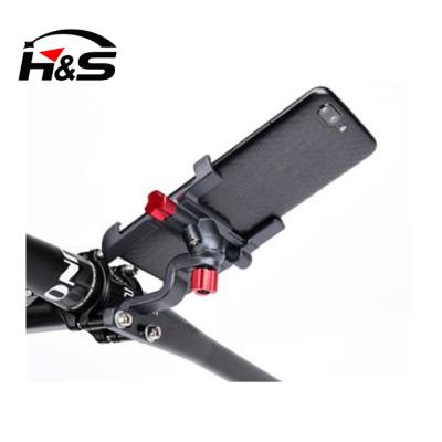 China ALUMINUM ALLOY Bicycle Motorcycle Phone Mount Bike Phone Holder Safe Reliable for iPhone and Other Smartphone for sale