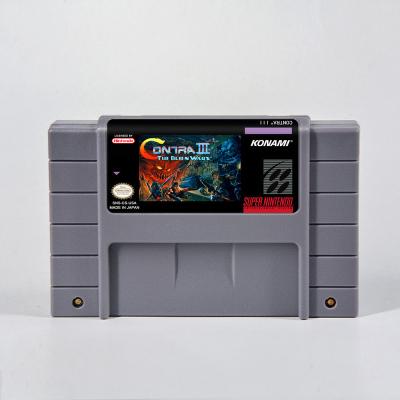 China Playing Game Vs III - Alien Fights USA Version NTSC 16 Battery Save Bit Bit RPG Game Cartridge For SNES for sale