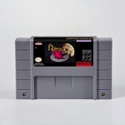 China Game BS DREAMERS USA RADICALS Version NTSC 16 Battery Save RPG Bit Game Cartridge For SNES for sale