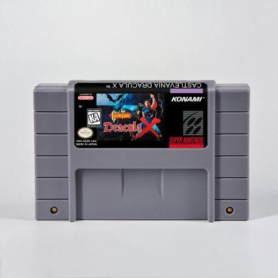 China Playing Game Castlevania - Dracula X - Bit USA Version NTSC 16 Battery Save RPG Game Cartridge For SNES for sale