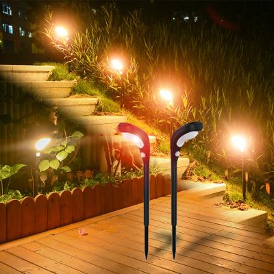 China Garden 15 LED 2 Colors Changing Solar Path Light with PIR Sensor for sale