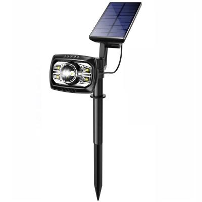 China Garden 360 Degree 5 Degree Led Solar Garden Spot Light With IP65 PK Waterproof Solar Outdoor Landscape Lights for sale