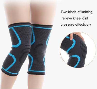 China Supply Sports Protection Amazon Hot Selling Compression Knee Sleeve High Elastic Anti-skid Knee Pads Sports Knee Brace for sale