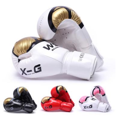 China Karate/Muay/Thai Kick Boxing/Free Fight/MMA/Sanda/Training Gloves for Muttahida Majlis-e-Amal Thai Sanda Training Adults Kids Muay Free Fighting Equipment Guantes De Boxeo PU Karate Women Men for sale