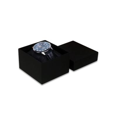 China Simple Logo Luxury Square Paper Watch Box Custom Watch Box Watch Packaging Box for sale