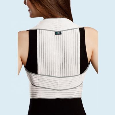 China E-Life E-CL003 Elastic Shoulder Brace Posture Adjustable High Quality Vented Clavicle Back Support for sale