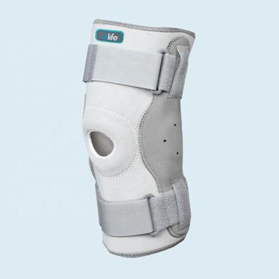 China Sports Knee Cap Knee Protector E-Life E-KN052 Adjustable Ligament Patellar Knee Brace Neoprene Hinged Knee Support for sale