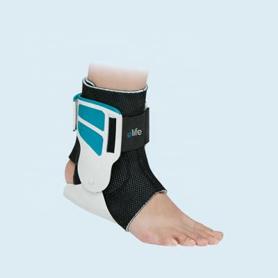 China E-AN064 E-Life Elastic Adjustable Medical Hinge Ankle Shelter Soft Light Weight Dynamic Dynamic Brace For Sports for sale