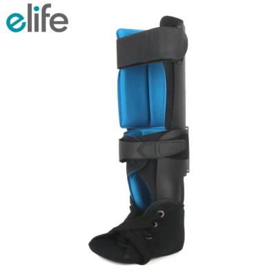 China E-Life E-AN062 Health Care Adjustable Ankle Joint Support Fracture Stability Functional Hinge Ankle Brace for sale