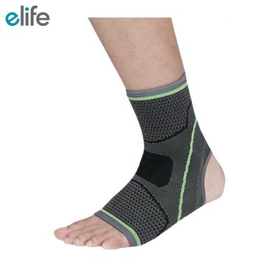 China E-Life E-ANS201 Durable Breathable Ankle Guard Protector Elastic Compression Foot Sleeve Ankle Support Brace For Plantar Fasciitis for sale