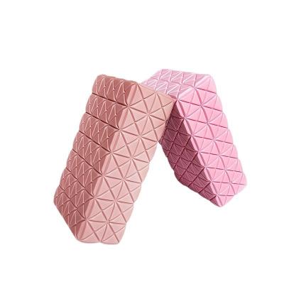 China Comfortable Diamond Pattern High Density EVA Foam Fitness Yoga Block from Pilates. new design eco-friendly high density for sale