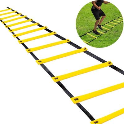 China Wholesale Training Gear Custom Printed Outdoor Training Workout Recovery Gym Fitness PP Sport Agility Nylon Ladder for sale