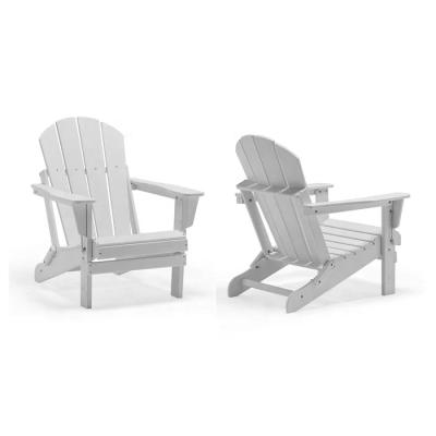 China Minimalist Plastic Folding Adirondack Chair for sale