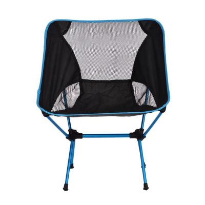 China EAST Portable Lightweight 7075 Aluminum Alloy Easy-Carry Outdoor Folding Fishing Camping Chair for sale