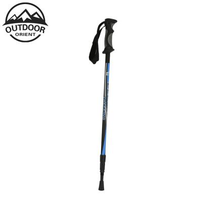 China Adjustable Folding Canes EVA With Cork Handle Trekking Poles Climbing Stick for sale