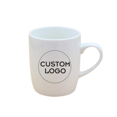 China Viable Personalized Custom Mini Porcelain White Sublimation Ceramic Coffee Mug With Your Logo for sale