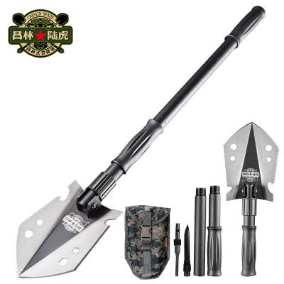 China Camping Shovel New Design  Multi-function Folding Shovel, Carbon Steel, Outdoor tools camping shovel emergency tool for sale