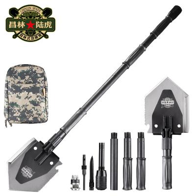 China 20kinds + New Design  Survival Multi-function Folding Shovel, Carbon Steel, Outdoor tools camping shovel emergency tool for sale