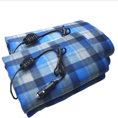 China Anti-Static Car Electric Blanket 12V Car Heater Cover Energy Saving Warm Electric Heating Blanket Carpets Heated Mat for sale