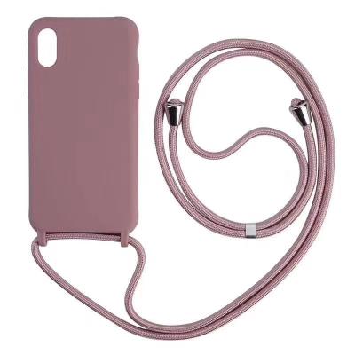 China Protector For iPhone 13 Pro Neck Lanyard Shockproof Case Max Crossbody Strap Belt Adjustable for sale