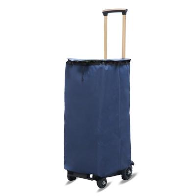 China BAOYU Store Carry Folding Trolley Luggage Bag Fold Up Foldable Hand Truck Trolley Trolley Cart for sale